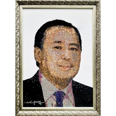 Картина Портрет37 с кристал...