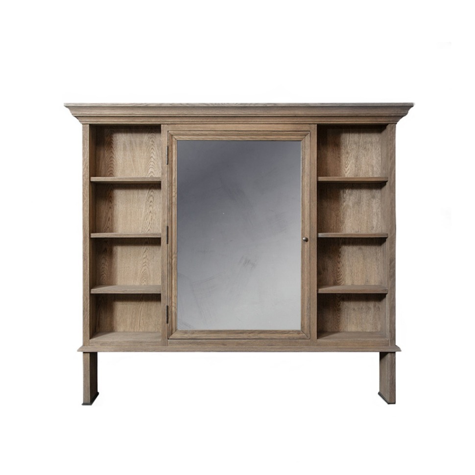 Фото Зеркало Хуго FD8919-1, дерево, стекло, natural oak, ROOMERS FURNITURE - интернет-магазин МегаТерем в Москве