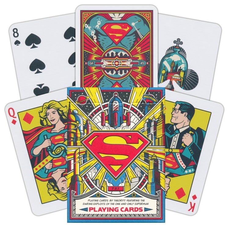 Фото Карты Theory11 Superman Playing Cards (64907) - интернет-магазин МегаТерем в Москве