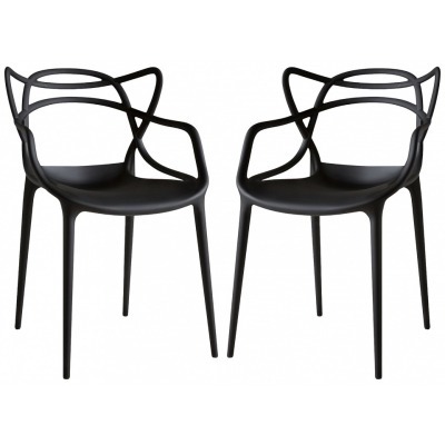 Стул Harmony (комплект 2 шт) черный HSBI_Y824_black_2