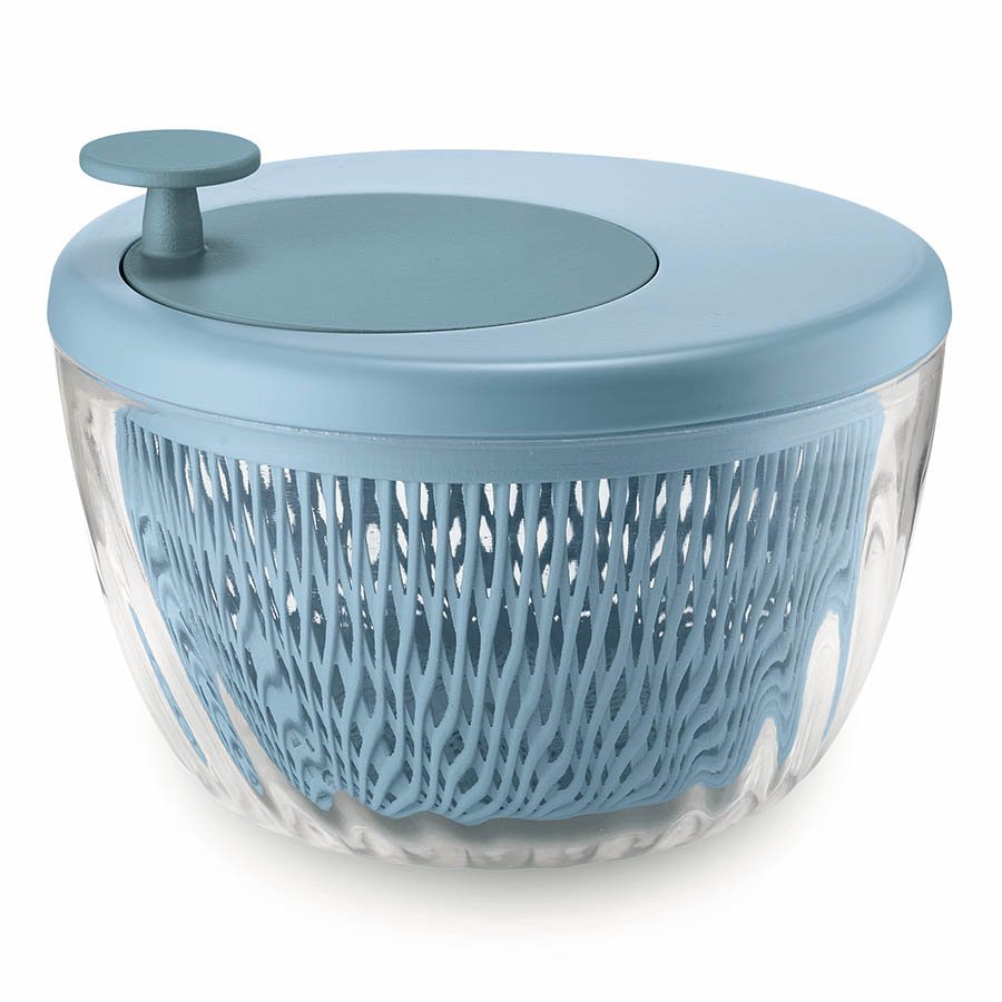 Фото Сушилка для салата twist&amp;dry, голубая (67150) - интернет-магазин МегаТерем в Москве
