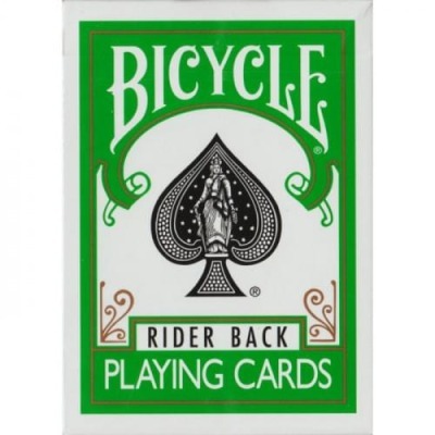Карты "Bicycle rider back standard poker plaing cards Green back" (47024)