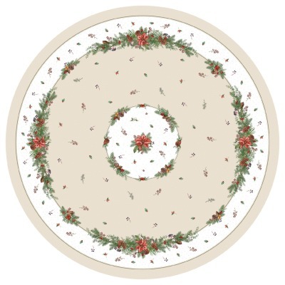 Скатерть  d145 cm круглая, ...