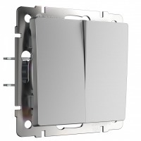 Выключатель проходной двухклавишный без рамки Werkel  W1122006 WRK_a050890