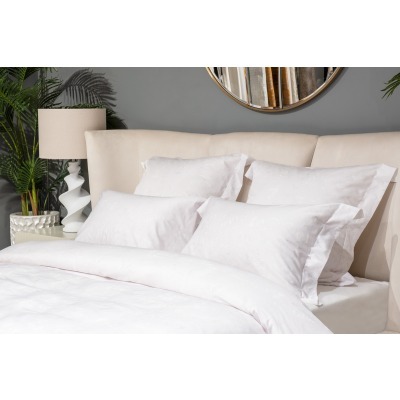 Простыня сатин 400TC, белый...