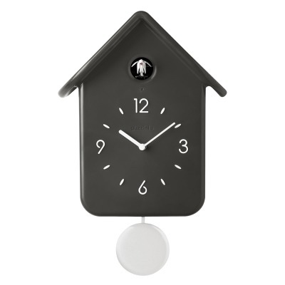Часы с кукушкой qq, черные ...