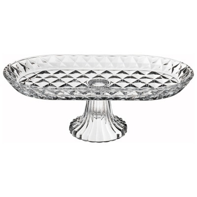 Блюдо на ножке овальное 33х...