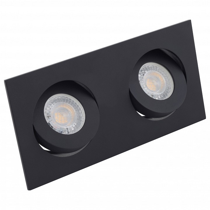 Фото Встраиваемый светильник Denkirs DK2020 DK2020-BK DK_DK2020-BK - интернет-магазин МегаТерем в Москве