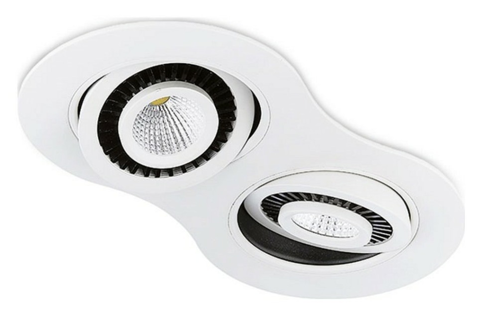 Фото Встраиваемый светильник Ambrella Light S S505/2 W AMBR_S505_2_W - интернет-магазин МегаТерем в Москве