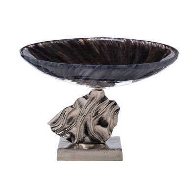 Чаша стекл.на металл. основ...