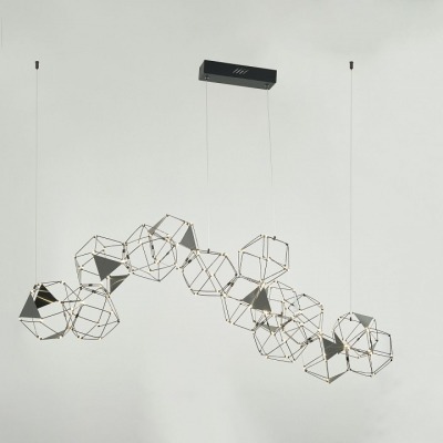 Подвесная люстра Eurosvet Uma 90368/14 черный жемчуг EV_a065030