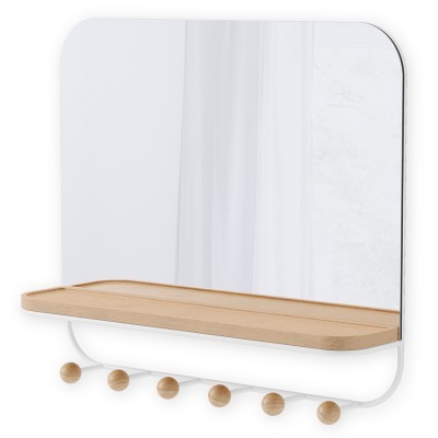 Зеркало с крючками для аксе...