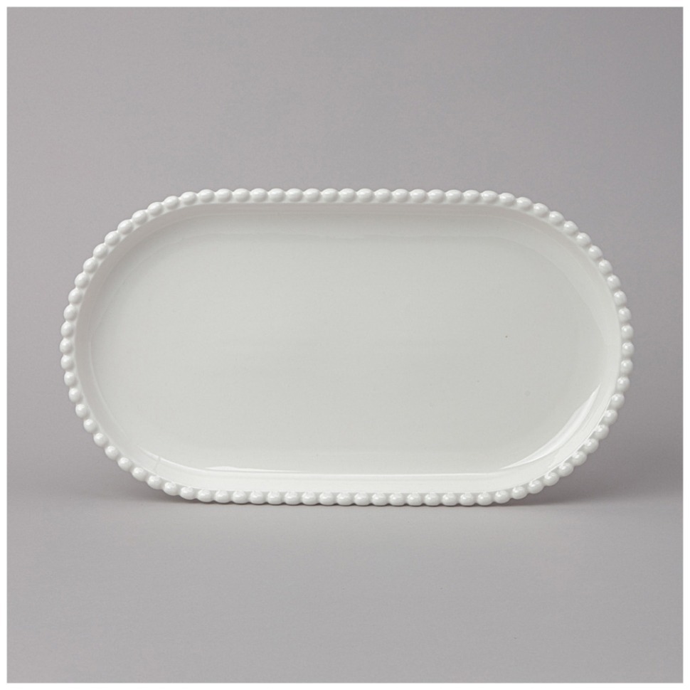Фото Блюдо овальное lefard pearl 36*20*3 см (761-107)  - интернет-магазин МегаТерем в Москве