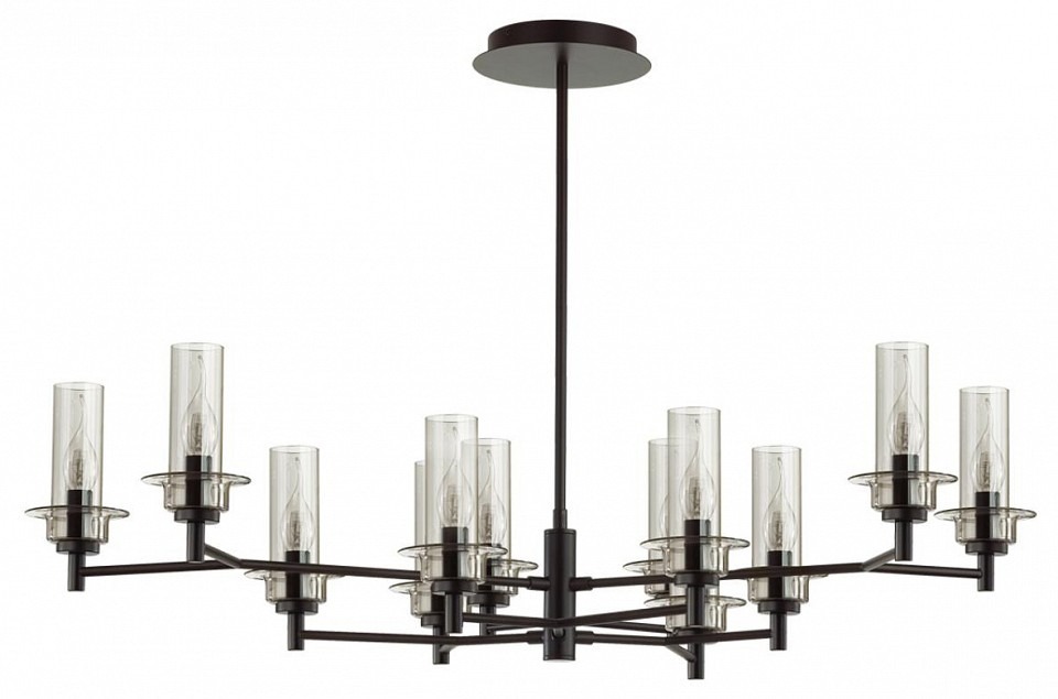 Фото Люстра на штанге Lumion Madonna 6555/12C LMN_6555_12C - интернет-магазин МегаТерем в Москве