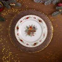 Тарелка закусочная lefard "celebration" 20,5 см (85-1929-1) 