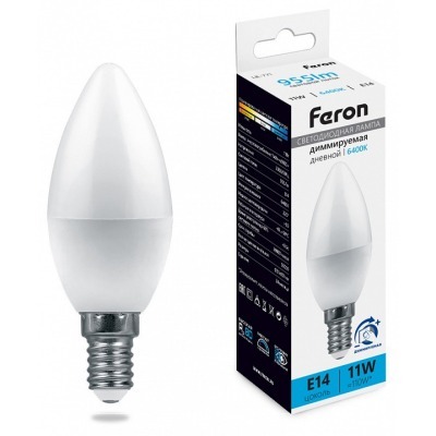 Лампа светодиодная Feron LB-771 E14 11Вт 6400K 51057 FE_51057