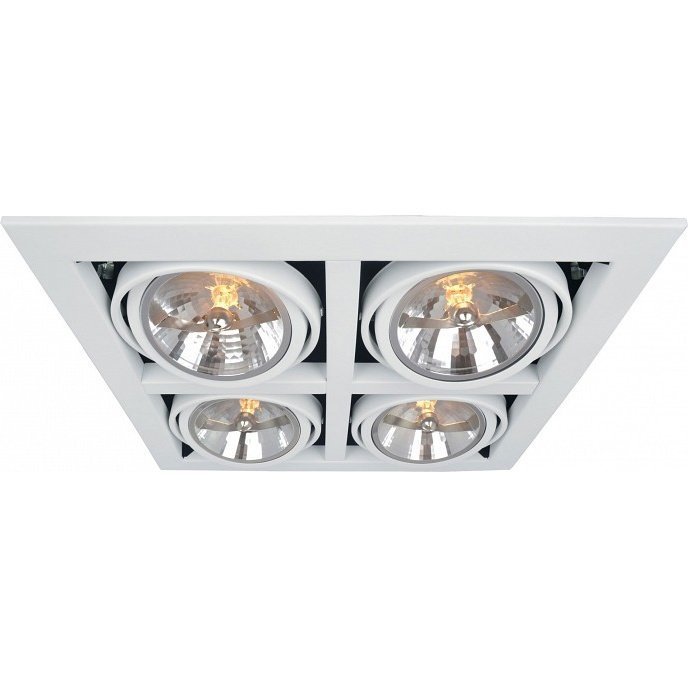 Фото Встраиваемый светильник Arte Lamp Cardani A5935PL-4WH - интернет-магазин МегаТерем в Москве