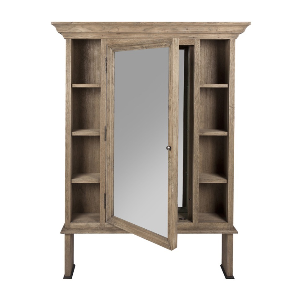 Фото Зеркало Хуго FD8919-2, дерево, стекло, natural oak, ROOMERS FURNITURE - интернет-магазин МегаТерем в Москве