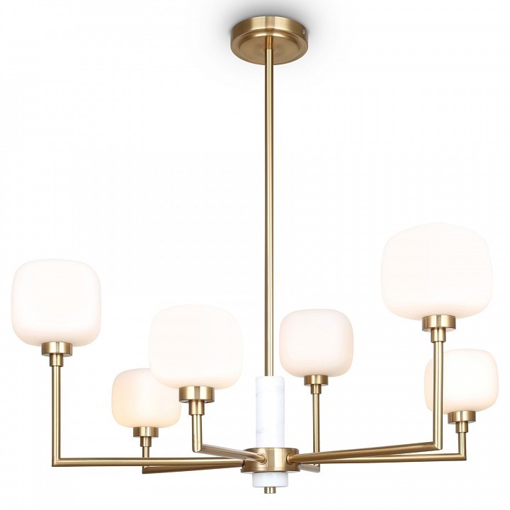 Фото Люстра на штанге Freya Tender FR5373CL-06BS MY_FR5373CL-06BS - интернет-магазин МегаТерем в Москве