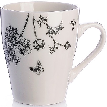 Фото Кружка 340 мл Василек Black LORAINE (9-31227-2) - интернет-магазин МегаТерем в Москве