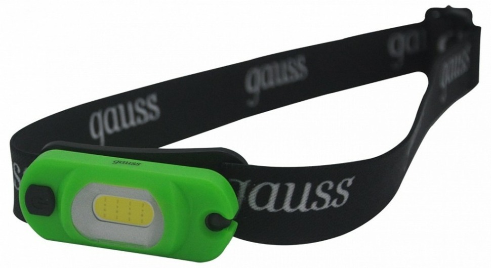 Фото Фонарь налобный Gauss GF400 GF408 GA_GF408 - интернет-магазин МегаТерем в Москве