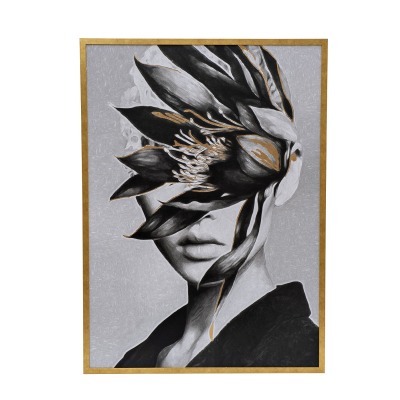 Холст Девушка с цветами-1 1...