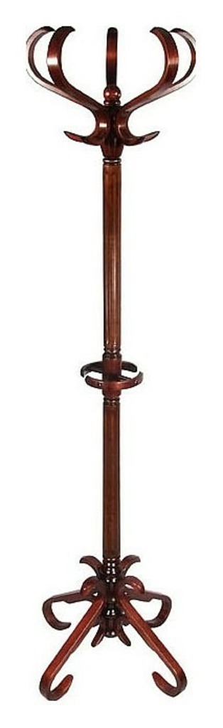 Фото Вешалка-стойка В-10Н махагон ML_V-10N_MAHAGON - интернет-магазин МегаТерем в Москве