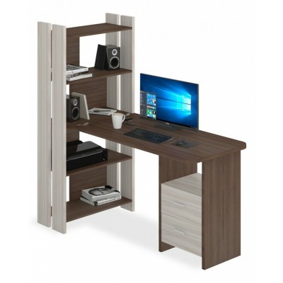 Стол компьютерный Домино Lite СТЛ-ОВ+С120Р MER_STL-OV-S120RPryam_KSH