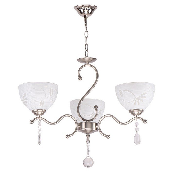 Фото Подвесная люстра Imex MD.6568 MD.6568-3-P SN - интернет-магазин МегаТерем в Москве