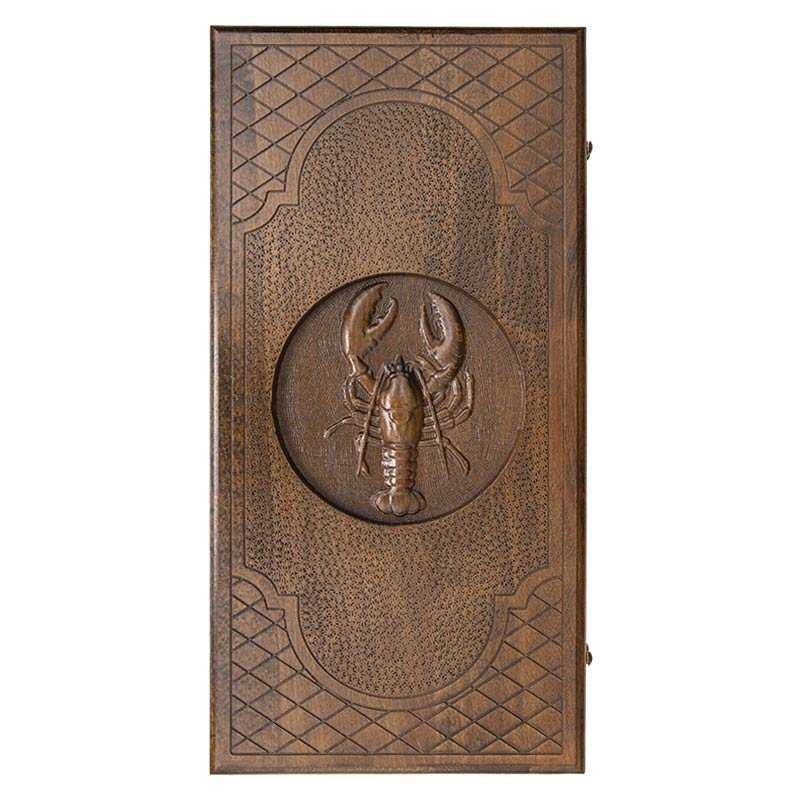 Фото Нарды резные Рак, Ustyan (28838) - интернет-магазин МегаТерем в Москве