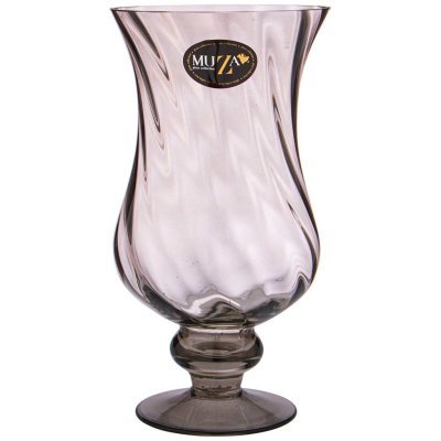 Ваза "elegia smoky" высота 27 см Muza (380-814)