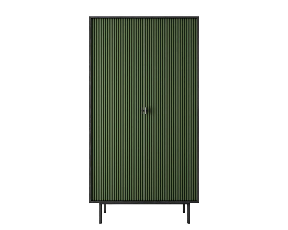 Фото Шкаф двухдверный Emerson арт EM091/green/L-ET - интернет-магазин МегаТерем в Москве