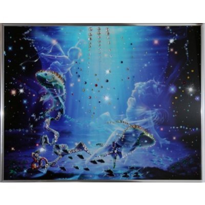 Картина Рыбы Кагая с криста...