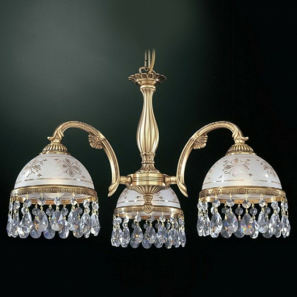 Фото Подвесная люстра Reccagni Angelo 6000 L 6000/3 RA_L_6000_3 - интернет-магазин МегаТерем в Москве