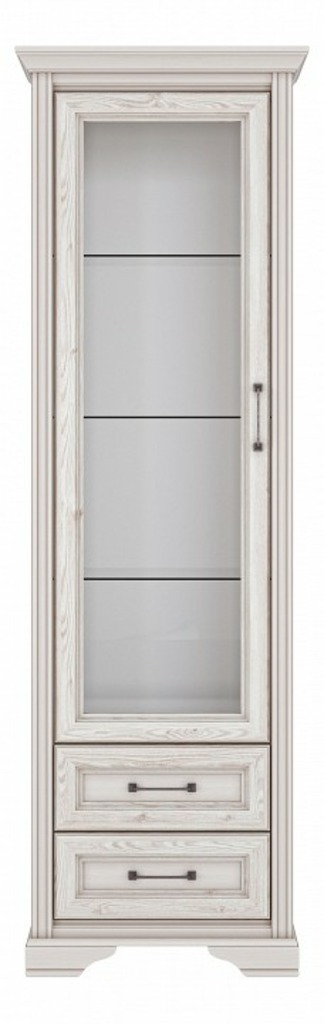 Фото Шкаф-витрина Стилиус B169-REG1W2S BRW_UT-70005290 - интернет-магазин МегаТерем в Москве