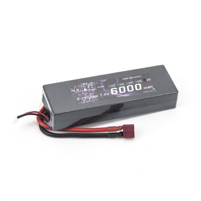 Аккумулятор HRB Li-Po 7.4v 6000mah (HRB-2S-6000-DEANS)
