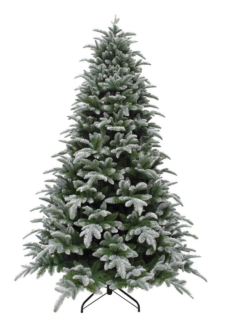 Фото Триумф ель нормандия пушистая 215 см заснеженная (73532)  - интернет-магазин МегаТерем в Москве