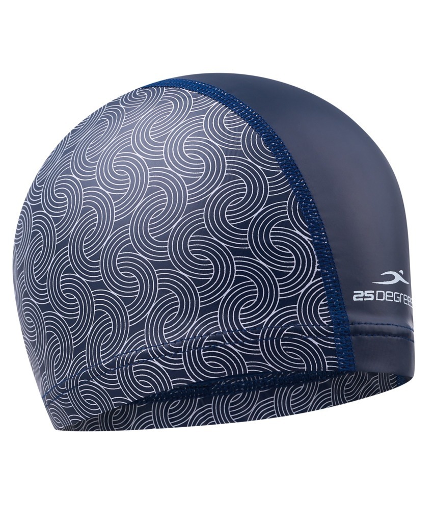Фото Шапочка для плавания 25DEGREES EFFECT Blue, комбинированный (2104725) - интернет-магазин МегаТерем в Москве