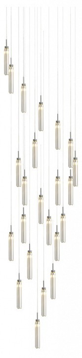 Фото Подвесная люстра Newport 4520 4528+14/S chrome NWP_M0067061 - интернет-магазин МегаТерем в Москве