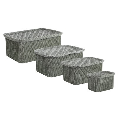 Набор из 4-х корзин для хра...