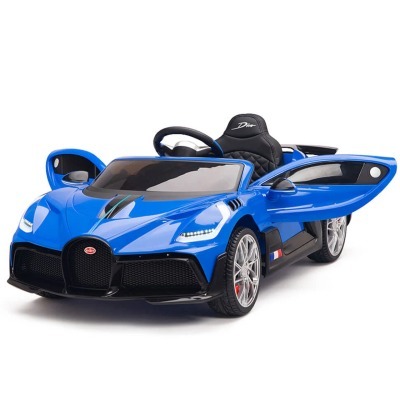 Детский электромобиль Bugatti Divo (синий, 12V) - HL338
