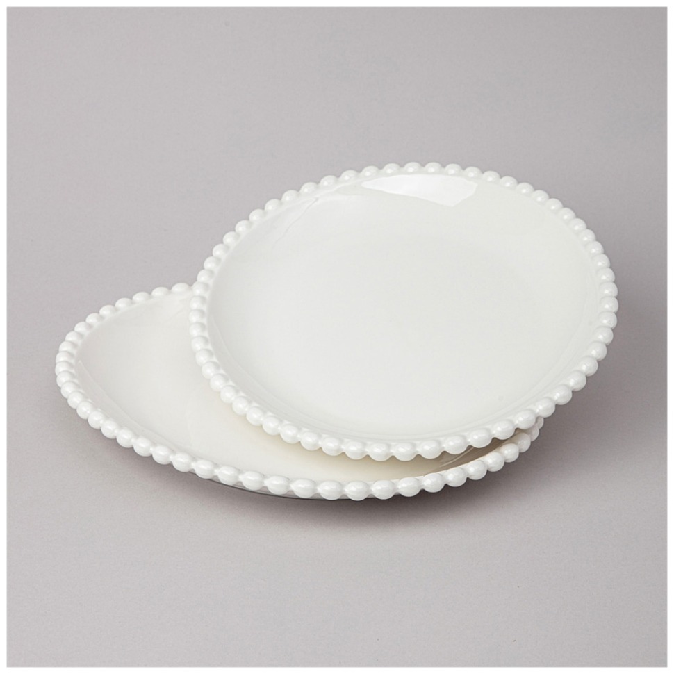 Фото Набор тарелок овальных lefard pearl 2 шт. 23*19,5*3 см (761-108)  - интернет-магазин МегаТерем в Москве