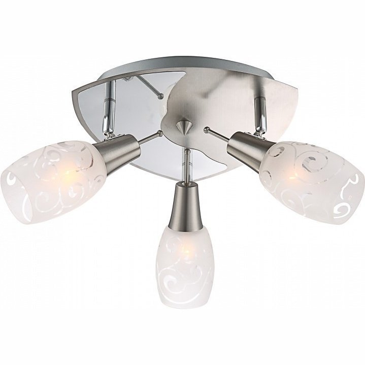 Фото Спот Globo Florita 54984-3 - интернет-магазин МегаТерем в Москве