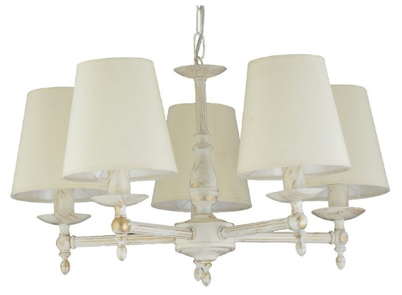 Фото Подвесная люстра ADILUX Roksana White 18535 ADL_18535 - интернет-магазин МегаТерем в Москве