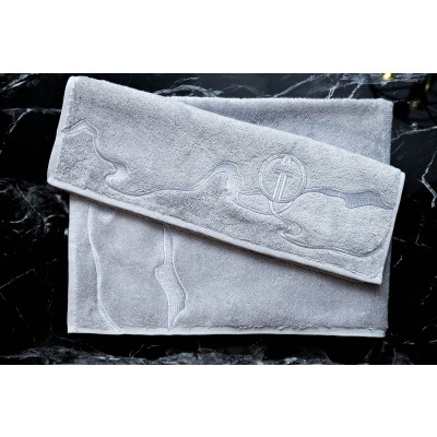 Полотенце Мелодия модал сер...