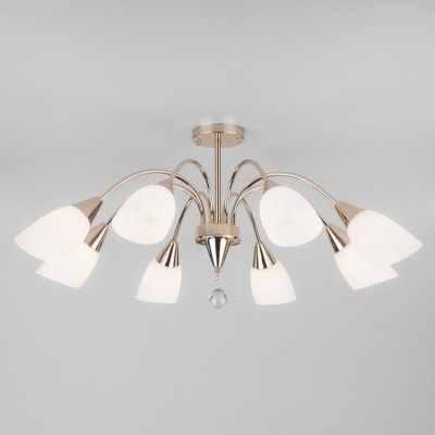 Люстра на штанге Eurosvet Ellene 30149/8 золото EV_a043905