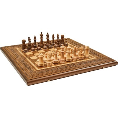 Шахматы + нарды резные "Наира" 50, Mkhitaryan (28435)