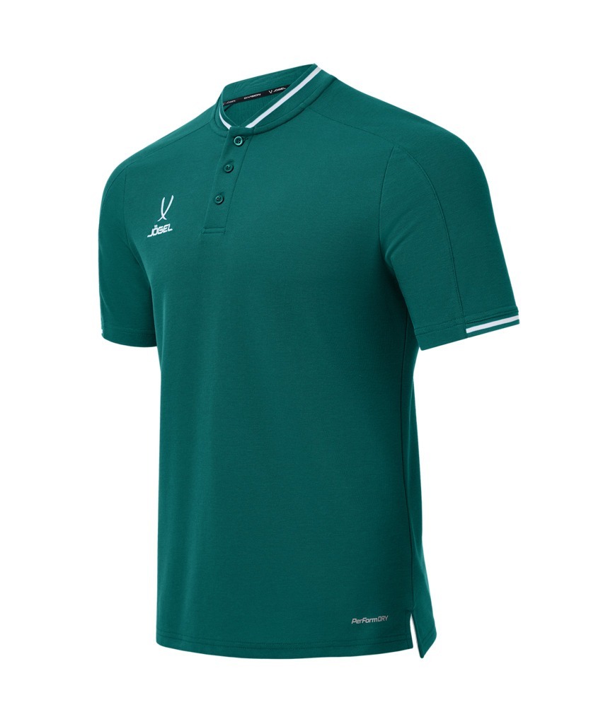 Фото Поло JÖGEL DIVISION PerFormDRY Polo, темно-зеленый (2120534) - интернет-магазин МегаТерем в Москве