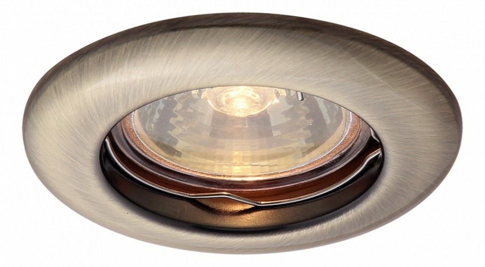 Фото Встраиваемый светильник Arte Lamp Praktisch A1203PL-1AB AR_A1203PL-1AB - интернет-магазин МегаТерем в Москве