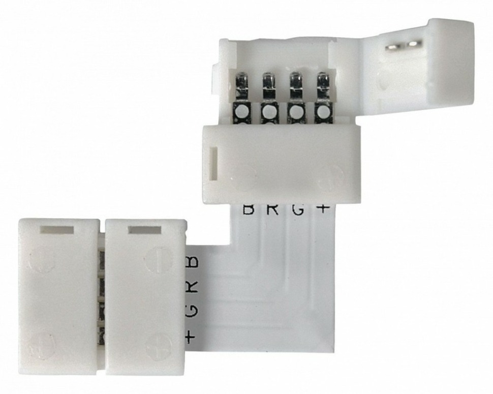 Фото Набор соединителей лент угловых жестких Elektrostandard Аксессуары для светодиодных лент 12/24V a039078 ELK_a039078 - интернет-магазин МегаТерем в Москве